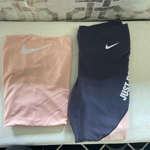 Nike running tights & tank top